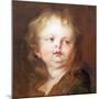 Head of a Boy (Oil on Canvas)-Anthony Van Dyck-Mounted Giclee Print