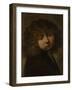 Head of a Boy-Rembrandt van Rijn-Framed Art Print