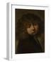 Head of a Boy-Rembrandt van Rijn-Framed Art Print