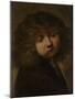 Head of a Boy-Rembrandt van Rijn-Mounted Art Print