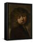 Head of a Boy-Rembrandt van Rijn-Framed Stretched Canvas