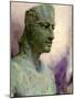 Head of a Bronze Statue of Pepy I, Ancient Egyptian Pharaoh, 24th-23rd Century BC-Winifred Mabel Brunton-Mounted Giclee Print