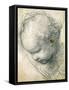 Head of a Cherub-Raphael-Framed Stretched Canvas