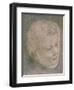 Head of a Child-Leonardo da Vinci-Framed Giclee Print