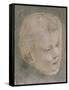 Head of a Child-Leonardo da Vinci-Framed Stretched Canvas