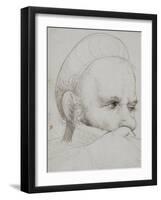 Head of a Crossbowman, c. 1516-Hans Holbein the Elder-Framed Giclee Print