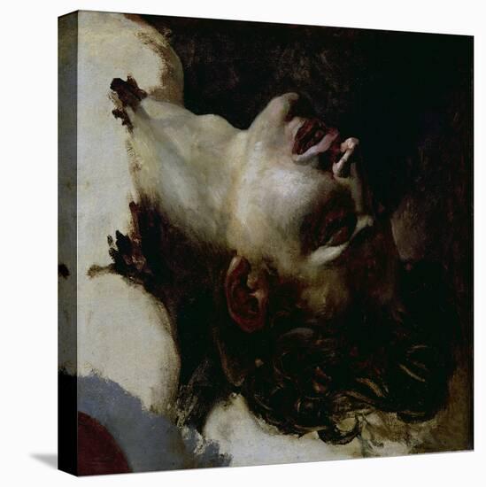 Head of a Dead Young Man, Before 1819-Théodore Géricault-Stretched Canvas