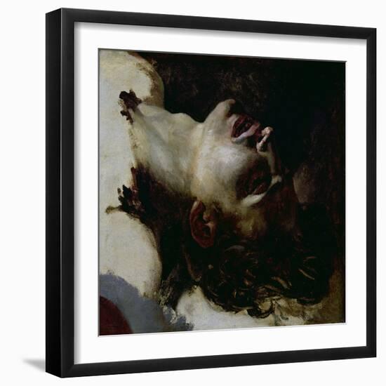 Head of a Dead Young Man, Before 1819-Théodore Géricault-Framed Giclee Print