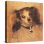 Head of a Dog, 1870-Pierre-Auguste Renoir-Stretched Canvas