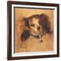 Head of a Dog, 1870-Pierre-Auguste Renoir-Framed Giclee Print