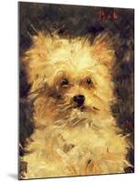 Head of a Dog - "Bob", 1876-Edouard Manet-Mounted Giclee Print