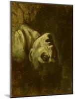 Head of a Drowned Man, C.1819-Theodore Gericault-Mounted Giclee Print