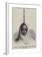 Head of a Druse Woman-null-Framed Giclee Print