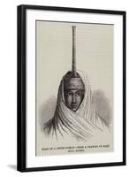 Head of a Druse Woman-null-Framed Giclee Print