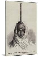 Head of a Druse Woman-null-Mounted Giclee Print