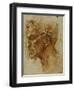 Head of a Faun-Michelangelo Buonarroti-Framed Giclee Print