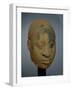 Head of a Figurine, from Ifa, Nigeria, 12th-14th Century-null-Framed Giclee Print