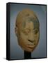 Head of a Figurine, from Ifa, Nigeria, 12th-14th Century-null-Framed Stretched Canvas