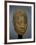 Head of a Figurine, from Ifa, Nigeria, 12th-14th Century-null-Framed Giclee Print