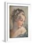 Head of a Girl, 18th century, (1916)-Francois Boucher-Framed Giclee Print