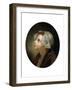 Head of a Girl, 18th Century-Jean-Baptiste Greuze-Framed Giclee Print