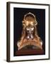 Head of a Girl, 1900 (Bronze, Silver and Parcel Gilt)-Alphonse Mucha-Framed Giclee Print