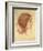 Head of a Girl, c.1905-John William Waterhouse-Framed Giclee Print