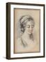 'Head of a Girl', c1746-Francois Boucher-Framed Giclee Print