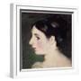 Head of a Girl, Probably a Portrait of Mary Constable (Oil on Canvas, 1806)-John Constable-Framed Giclee Print