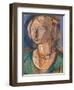 Head of a Girl-Gino Rossi-Framed Giclee Print