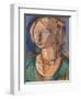 Head of a Girl-Gino Rossi-Framed Giclee Print