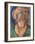 Head of a Girl-Gino Rossi-Framed Giclee Print