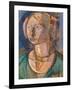 Head of a Girl-Gino Rossi-Framed Giclee Print