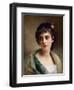 Head of a Girl-Gustave Jacquet-Framed Giclee Print