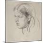 Head of a Girl-Henry Tonks-Mounted Giclee Print