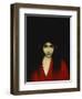 Head of a Girl-Jean-Jacques Henner-Framed Giclee Print