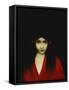 Head of a Girl-Jean-Jacques Henner-Framed Stretched Canvas