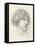 Head of a Girl-Walter John Knewstub-Framed Stretched Canvas