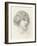 Head of a Girl-Walter John Knewstub-Framed Giclee Print