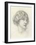 Head of a Girl-Walter John Knewstub-Framed Giclee Print