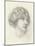 Head of a Girl-Walter John Knewstub-Mounted Giclee Print