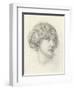 Head of a Girl-Walter John Knewstub-Framed Giclee Print