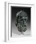 Head of a God or Hero (Bronze)-Greek school-Framed Giclee Print