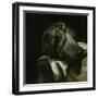 Head of a Guillotined Man, 1818-19-Theodore Gericault-Framed Giclee Print