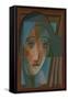 Head of a Harlequin; Tete D'Arlequin, 1924-Juan Gris-Framed Stretched Canvas