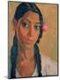 Head of a Jamaican Girl-Augustus Edwin John-Mounted Giclee Print