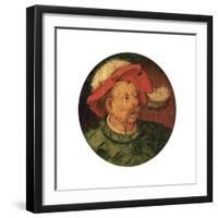 Head of a Lansquenet, C1545-1569-Pieter Bruegel the Elder-Framed Giclee Print