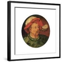 Head of a Lansquenet, C1545-1569-Pieter Bruegel the Elder-Framed Giclee Print