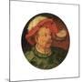 Head of a Lansquenet, C1545-1569-Pieter Bruegel the Elder-Mounted Giclee Print