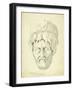 Head of a Man, 1874-Claude Conder-Framed Giclee Print